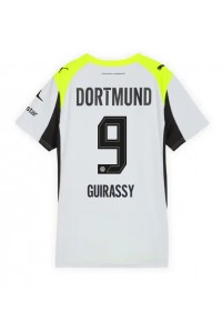 Fotbalové Dres Borussia Dortmund Serhou Guirassy #9 Dámské Venkovní Oblečení 2025-26 Krátký Rukáv
